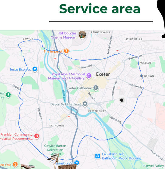 service area map